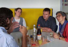 Dr. Stiersdorfer mit Fr. Dr. Elsner