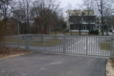 Warten auf Hubsteiger