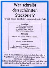 Ausschreibung